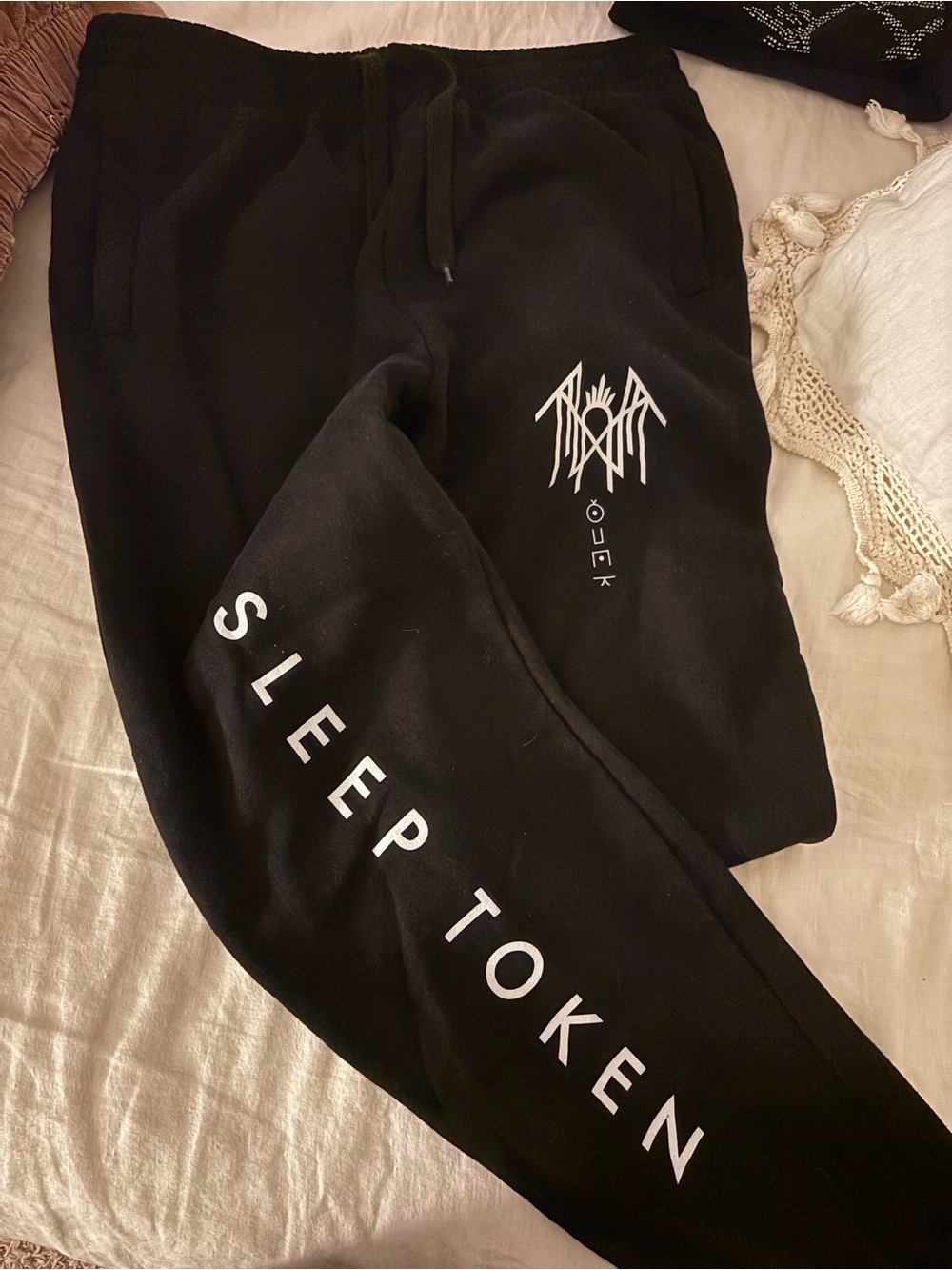 Sleep Token Teeth of God Tour Shaka Wear Joggers - Black - 2XL